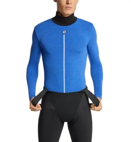 Ultraz Winter LS P1 - maglietta tecnica ciclismo - uomo Blue