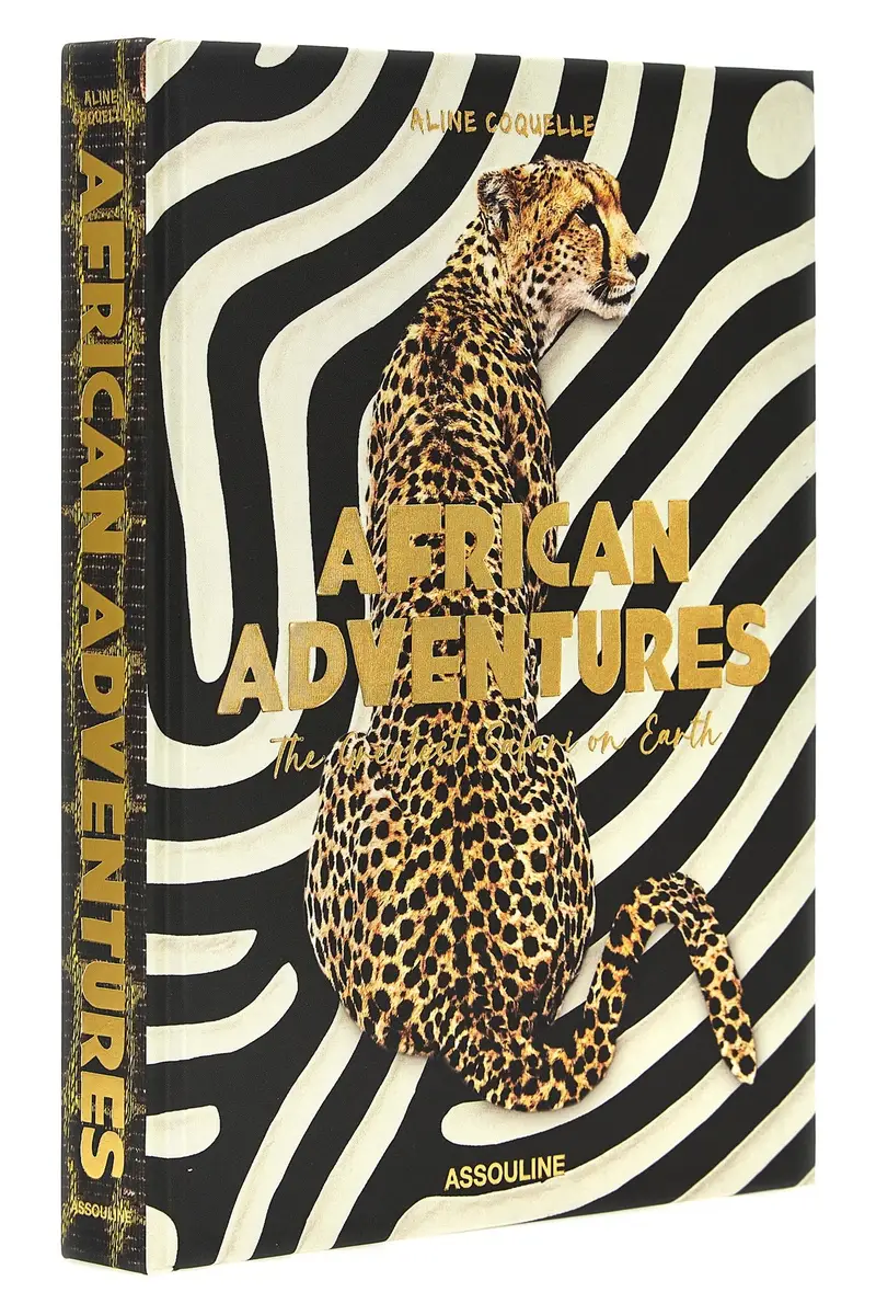 Libro 'African Adventures' Bianco