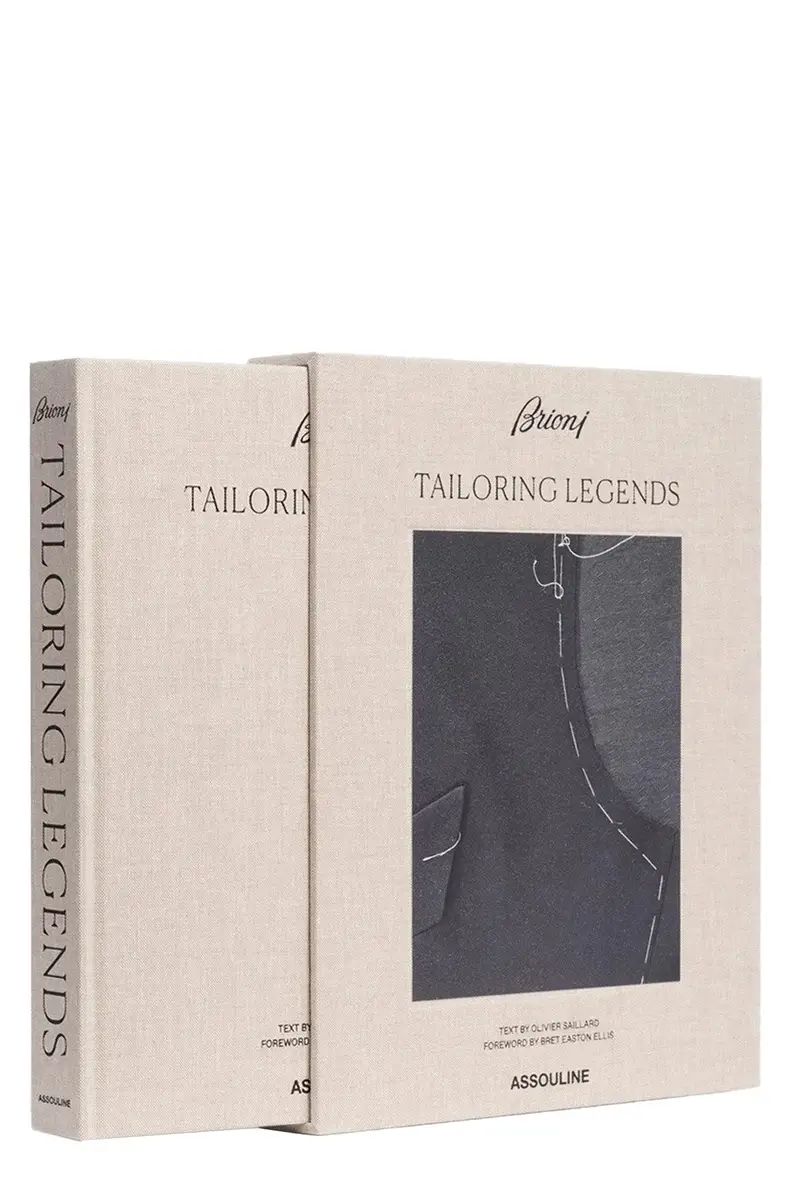 Libro 'Brioni Tailoring Legends' Beige