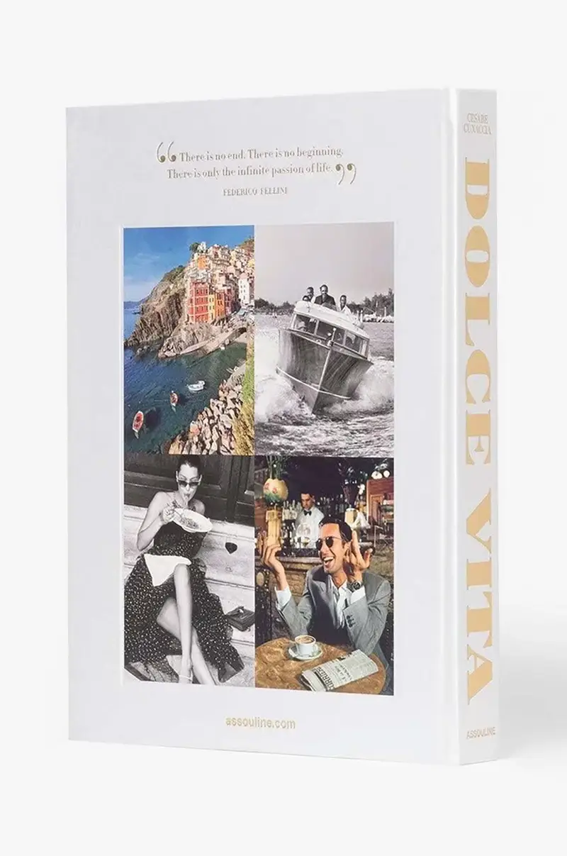 libro Dolce Vita by Cesare Cunaccia, English Multicolore miniatura 3