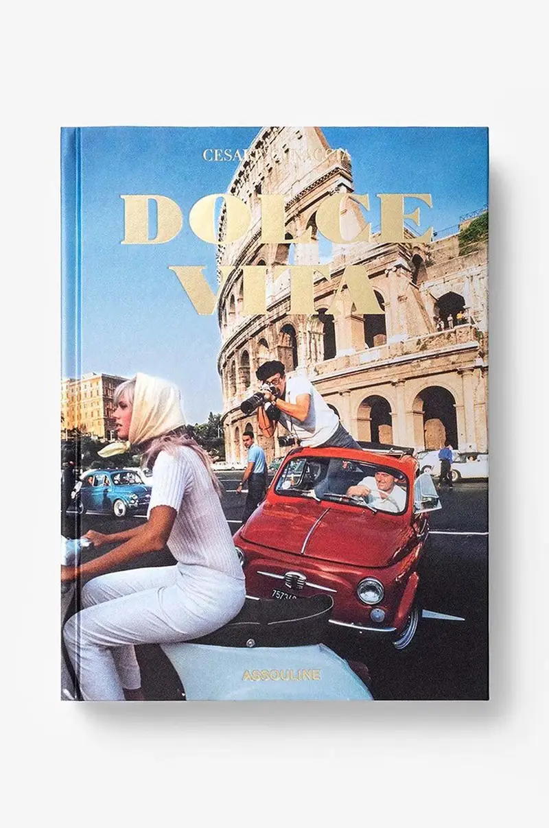 libro Dolce Vita by Cesare Cunaccia, English Multicolore