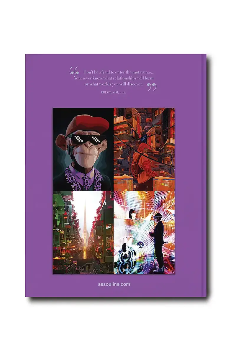 libro Metaverse Dream by Paul Dawalibi, Gregory Landegger, English colore violetto miniatura 3