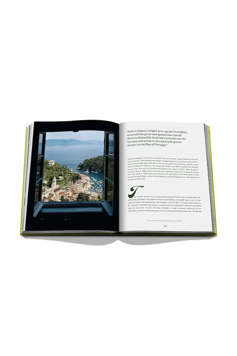 libro Splendido, the Radiant Stage of Portofin, English Verde miniatura 5