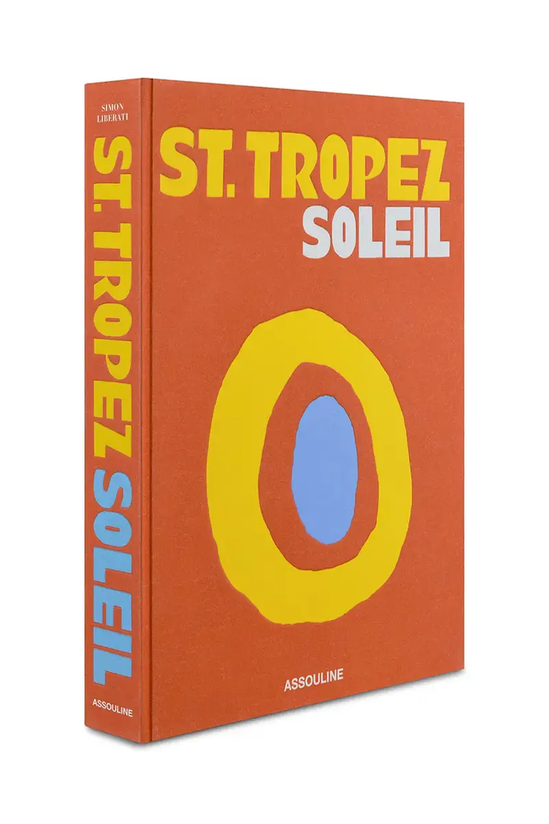 libro St. Tropez Soleil by Simon Liberati, English colore blu miniatura 2