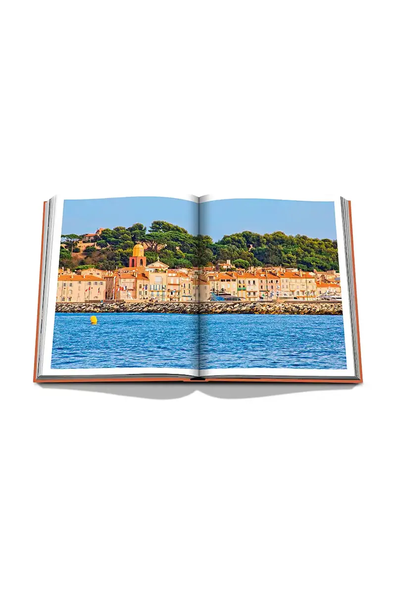 libro St. Tropez Soleil by Simon Liberati, English colore blu miniatura 5