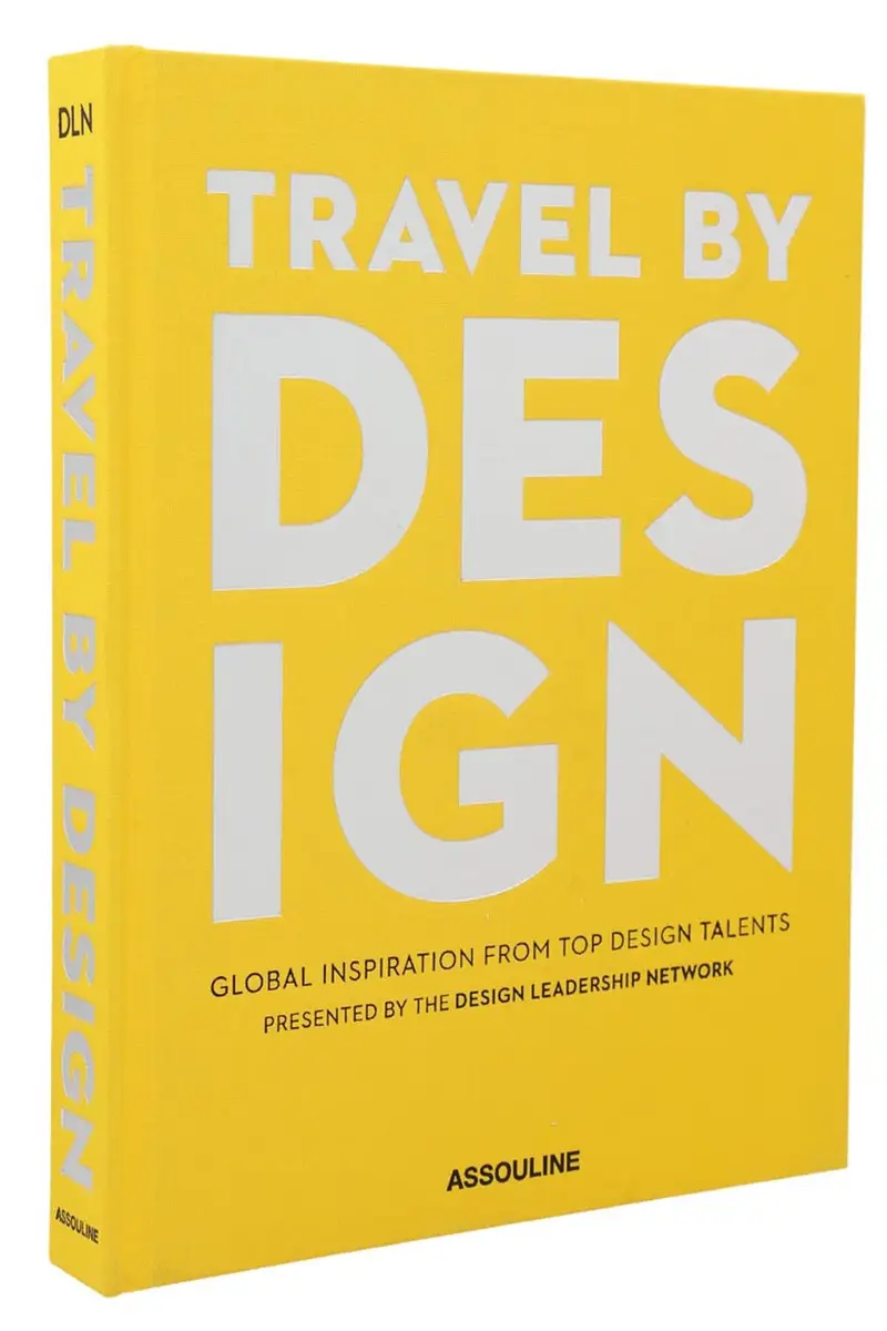 Libro 'Travel By Design' Giallo