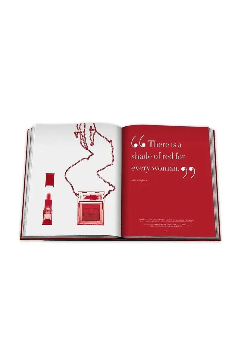 libro Valentino Rosso by Charlie Porter, English Multicolore miniatura 4