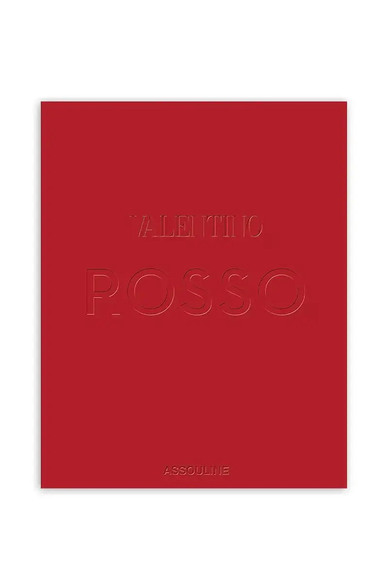 libro Valentino Rosso by Charlie Porter, English Multicolore
