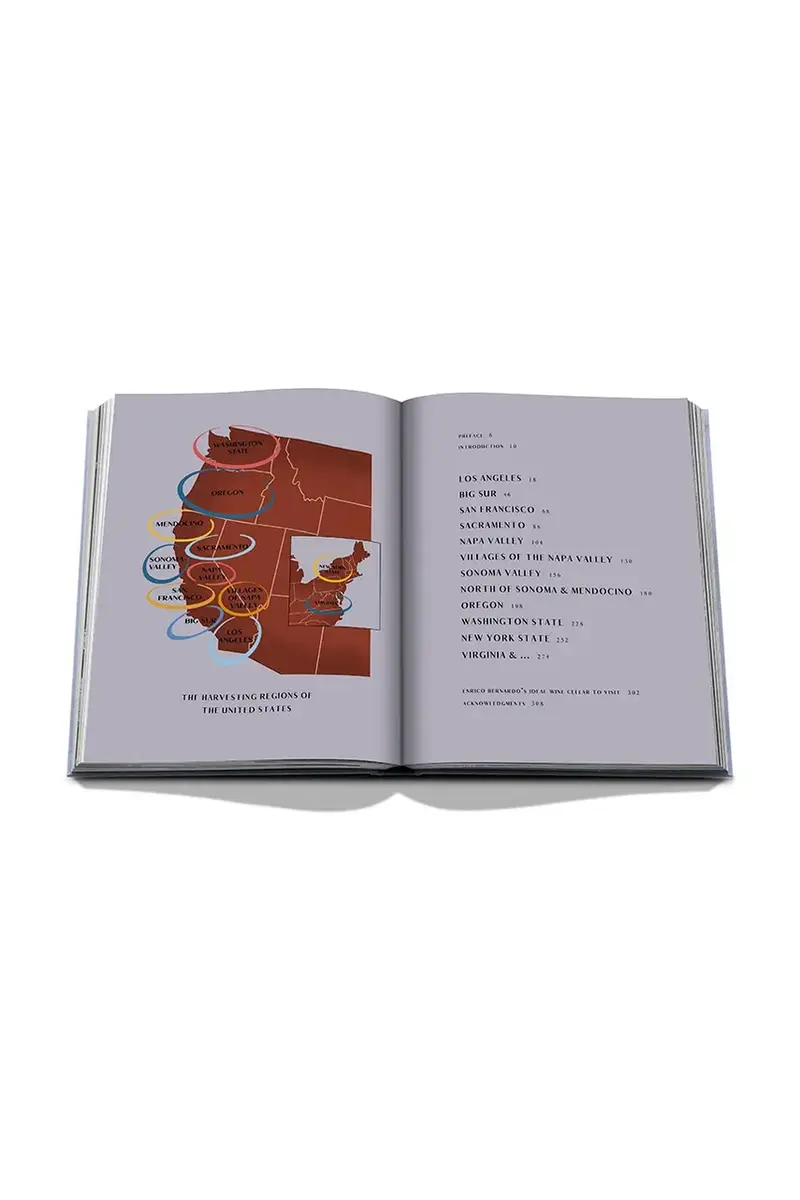 libro Wine & Travel USA, Enrico Bernardo, English Multicolore miniatura 4