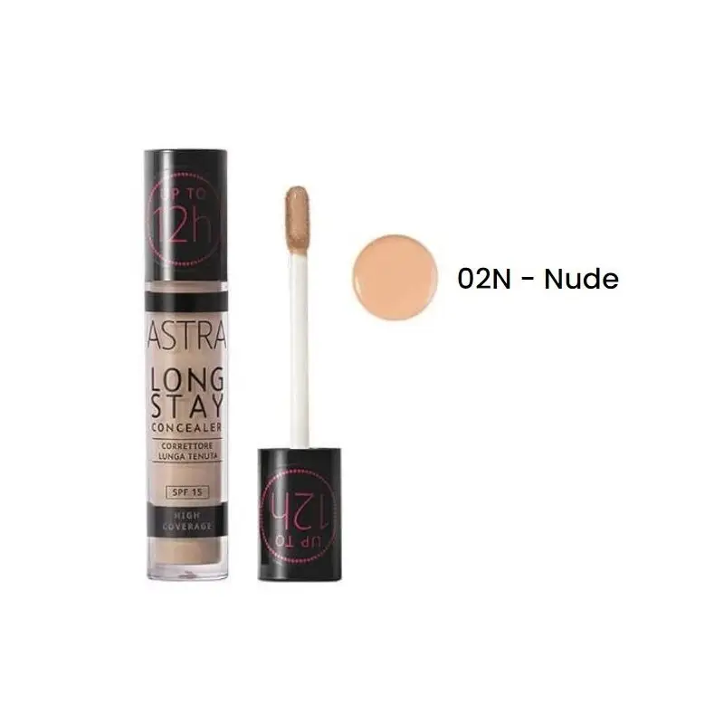 Astra Long stay concealer - Correttore a lunga tenuta - 02N