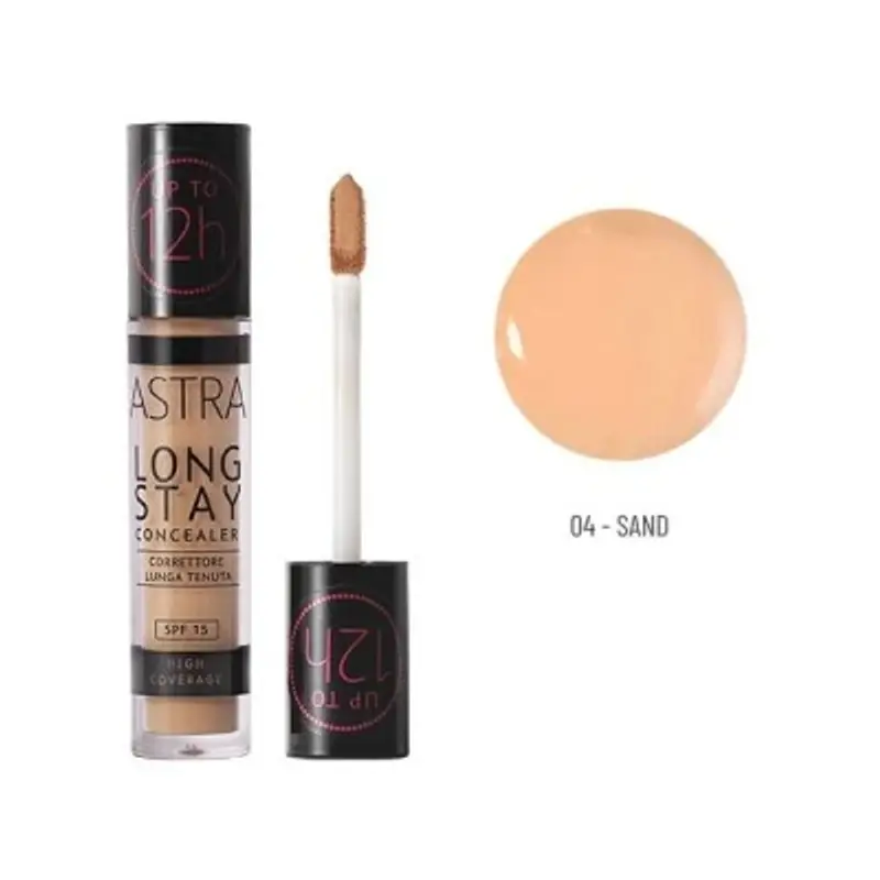 Astra Long stay concealer - Correttore a lunga tenuta - 04W