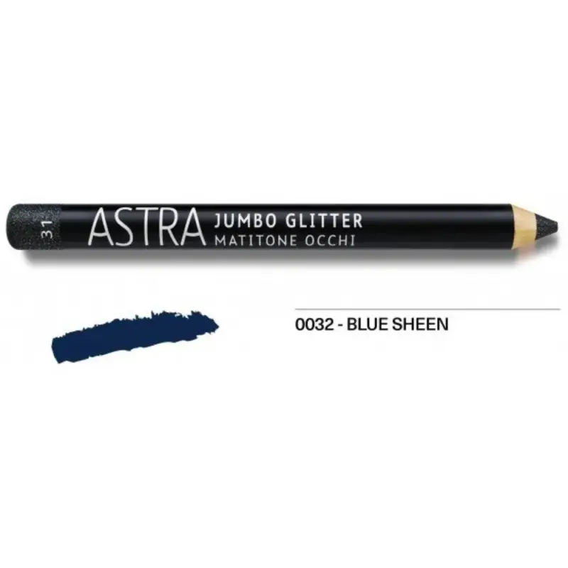 Astra Jumbo Glitter - Matitone All Over - 32 Blue Sheen