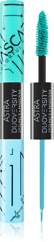 Astra Make-up Duoversity mascara e eyeliner 2 in 1 colore 02 Ethereal Beat 2x3,5 ml