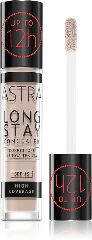 Astra Make-up Long Stay correttore ultra coprente SPF 15 colore 01W Butter 4,5 ml