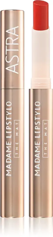 Astra Make-up Madame Lipstylo The Mat rossetto in crema effetto opaco colore 06 Red Moulin 2 g