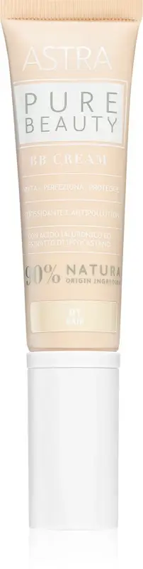 Astra Make-up Pure Beauty BB Cream idratante colore 01 Fair 30 ml