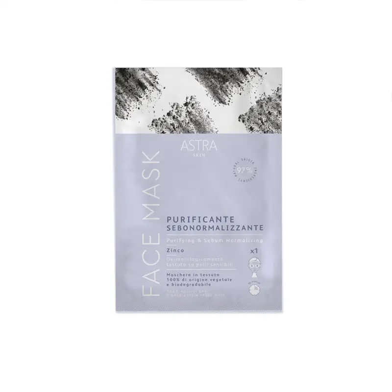 Astra Skin FACE MASK PURIFICANTE SEBONORMALIZZANTE - Maschera viso purificante