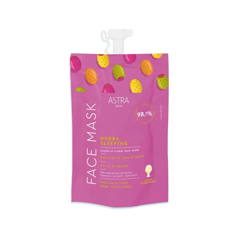 Astra Skin MASCHERA HYDRA SLEEPING - Maschera illuminante viso