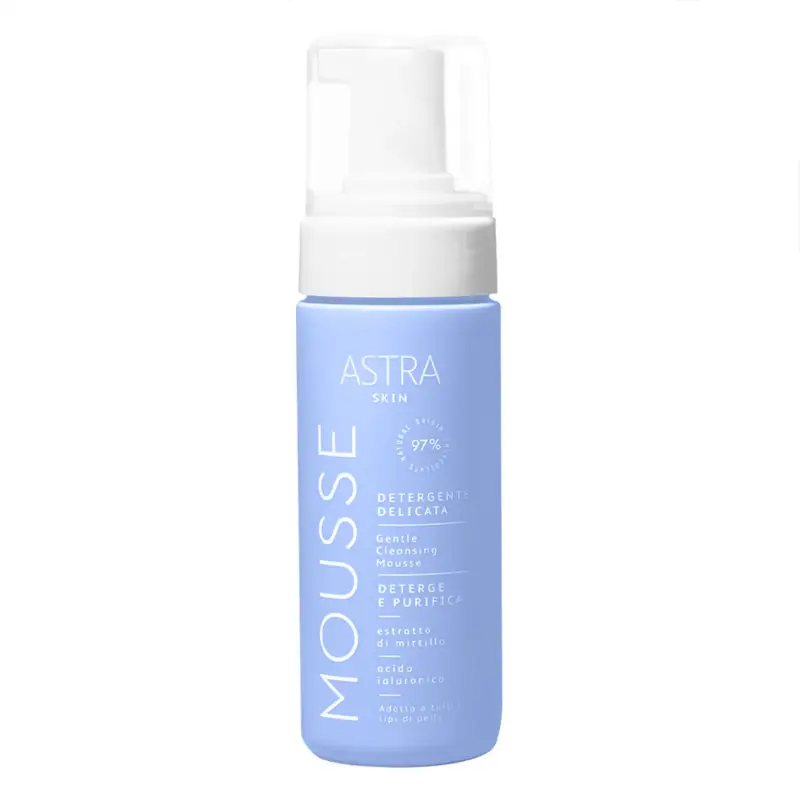 Astra Skin MOUSSE DETERGENTE DELICATA - Mousse detergente viso