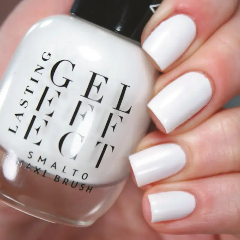 Unghie LASTING GEL EFFECT 02 - NEIGE - Smalto gel e semipermanente miniatura 2