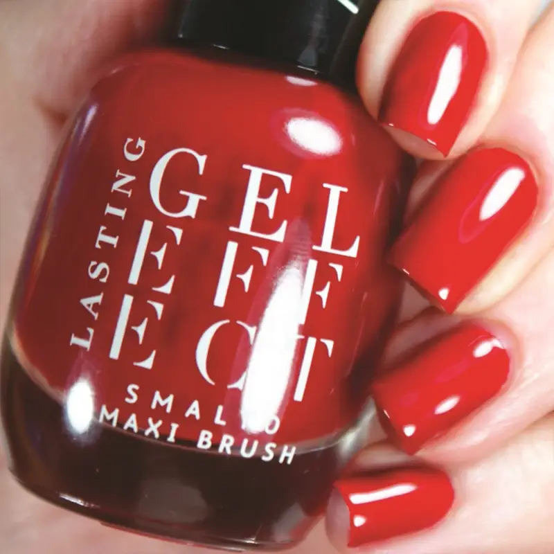 Unghie LASTING GEL EFFECT 12 - ROUGE PASSION - Smalto gel e semipermanente miniatura 2