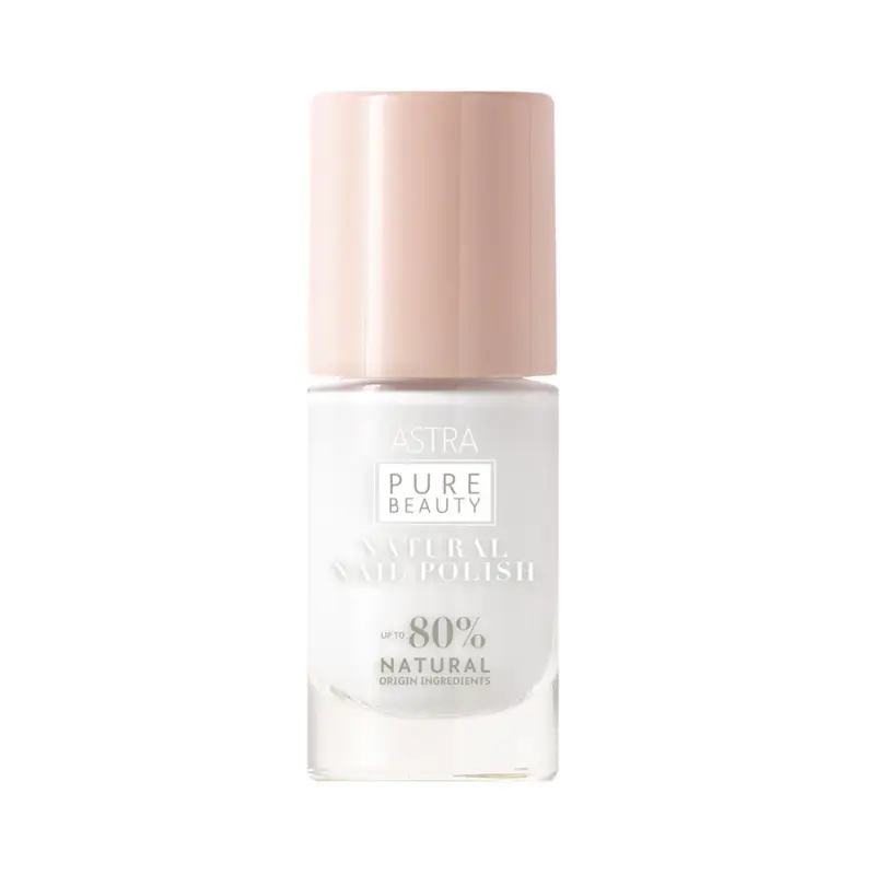 Unghie PURE BEAUTY NATURAL NAIL POLISH 0001 - GLACIER - Smalto