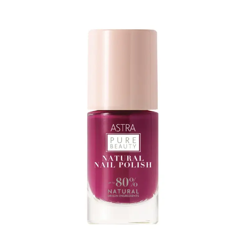 Unghie PURE BEAUTY NATURAL NAIL POLISH 0011 - GRAPE JUICE - Smalto