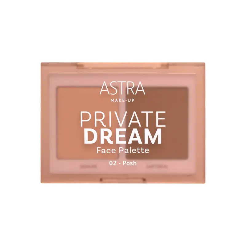 Viso PRIVATE DREAM face palette 02 POSH - Terra viso,Palette viso,Blush,Contouring viso