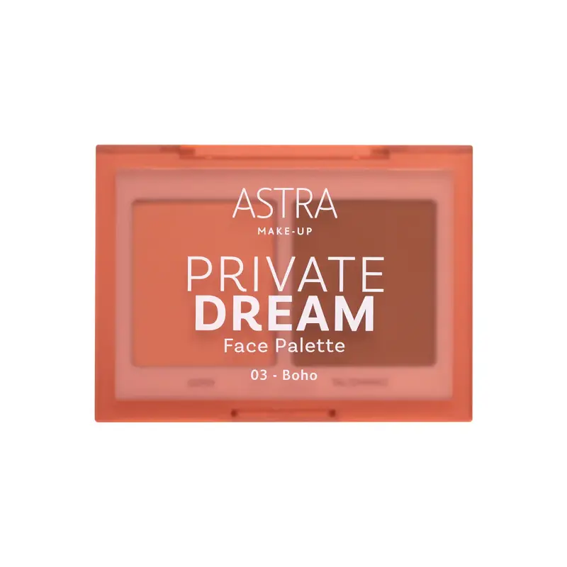Viso PRIVATE DREAM face palette 03 BOHO - Terra viso,Palette viso,Blush,Contouring viso