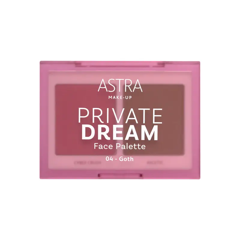 Viso PRIVATE DREAM face palette 04 GOTH - Terra viso,Palette viso,Blush,Contouring viso