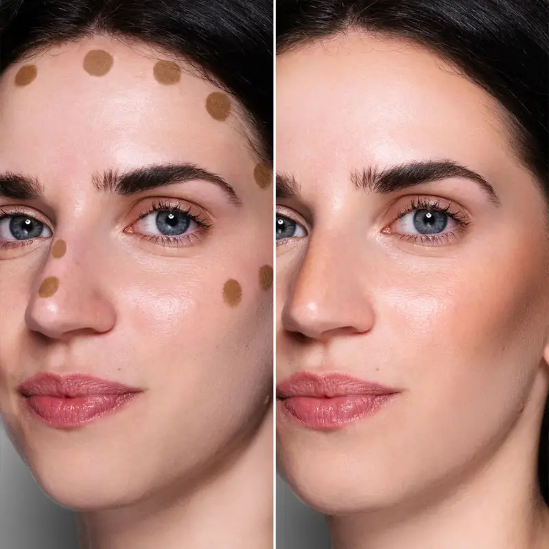 Viso SUN MAJESTY liquid bronzer 0001-LIGHT - Terra viso miniatura 3