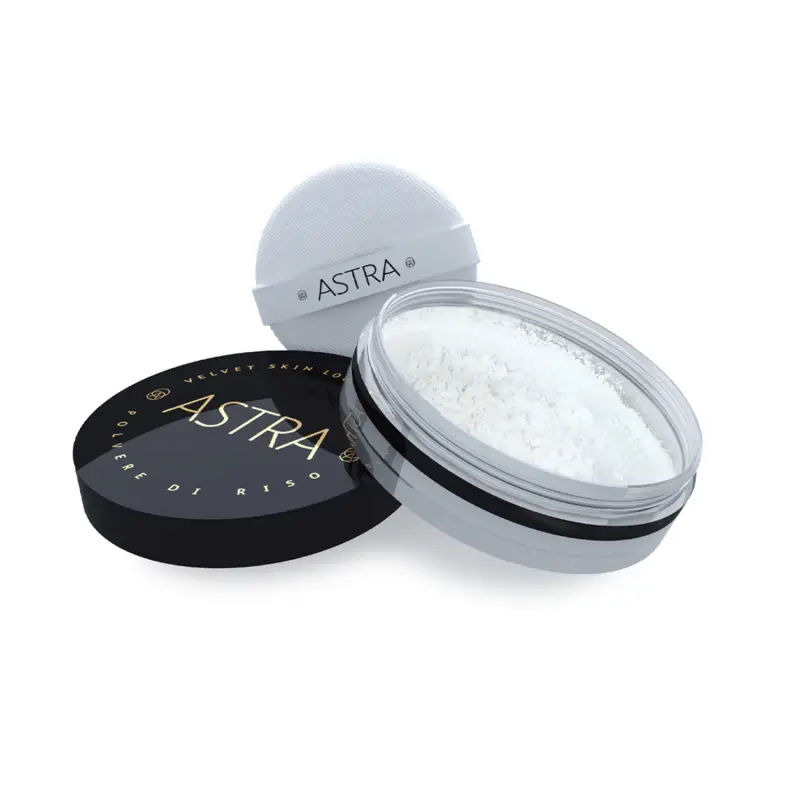 Viso VELVET SKIN LOOSE POWDER RICE 0001 - Cipria