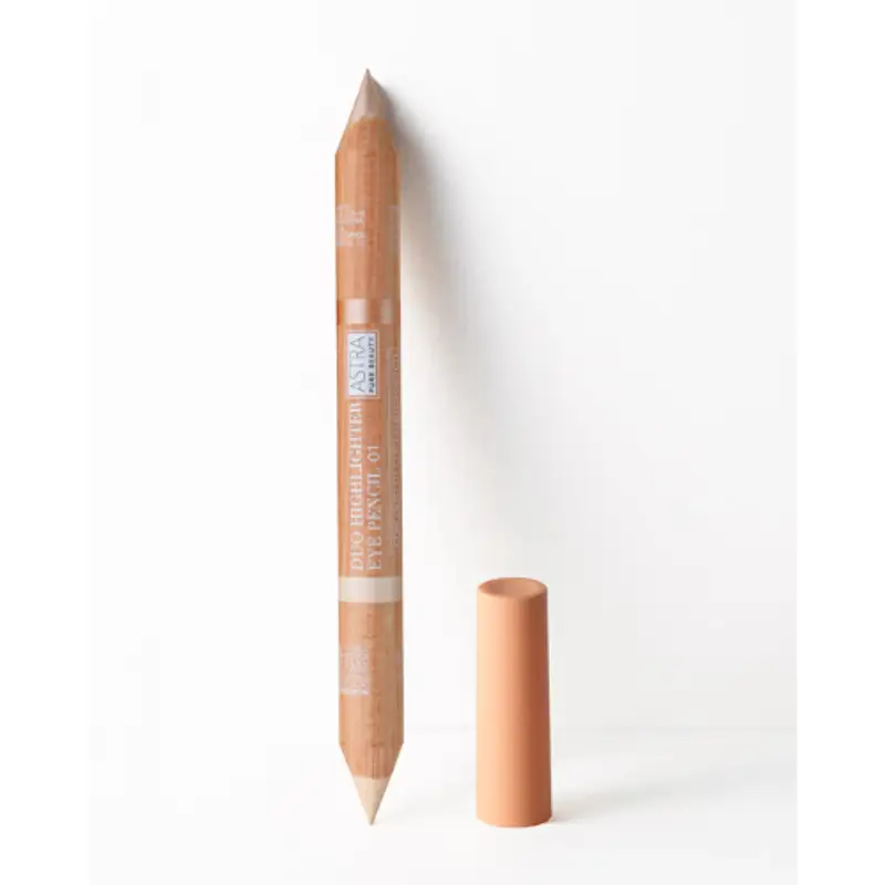 Astra Pure Beauty - Duo Highlighter Eye Pencil - 01