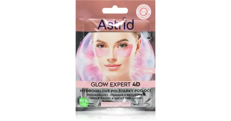Glow Expert maschera occhi contro rughe, borse e occhiaie 2 pezzi