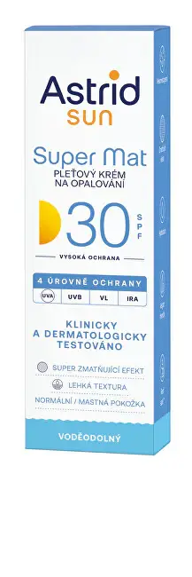 Protezione solare SPF 30 Super Mat 50 ml