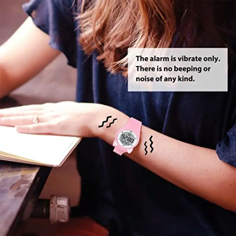 aswan watch Orologio Digitale Bambina Bambino con Contapassi, Calorie e Distanza senza App, Sveglia, Cronometro, Data miniatura 3