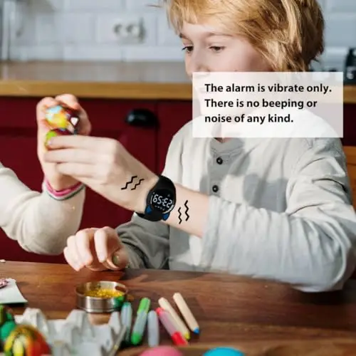 aswan watch Orologio Digitale Bambina Bambino con Contapassi, Calorie e Distanza senza App, Sveglia, Cronometro, Data miniatura 3