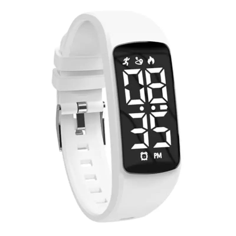 aswan watch Orologio Digitale Bambina Bambino con Cronometro,Contapassi,Distanza e Calorie Senza