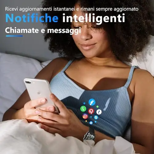 ASWEE Smartwatch Donna Nero 3162725 miniatura 3