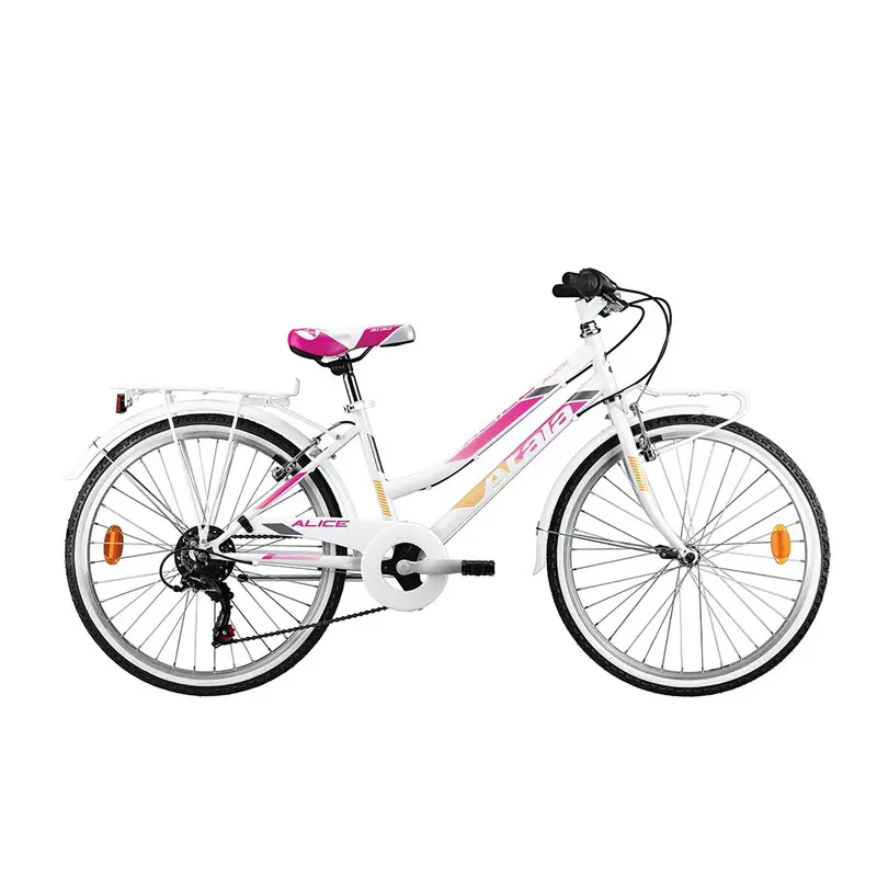 City Bike Alice 24" Bianco Bambina TU