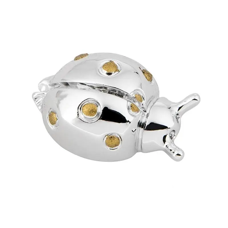 Bomboniera Coccinella Argentata - Resina - Atelier