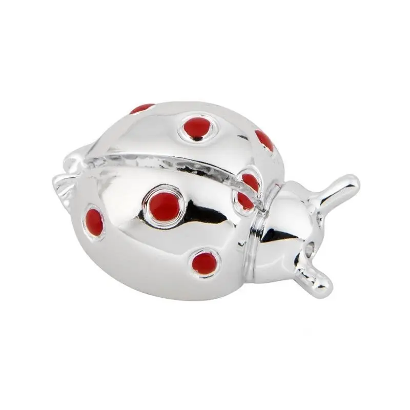 Bomboniera Coccinella Argentata - Resina - Atelier