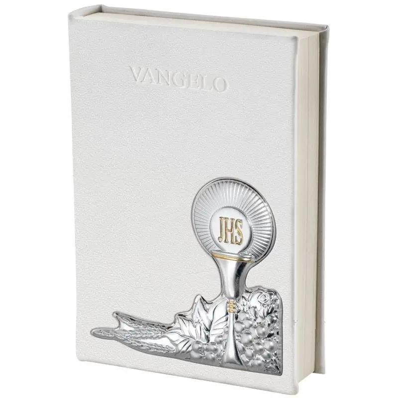 Bomboniera Vangelo In Pelle Con Calice - Atelier