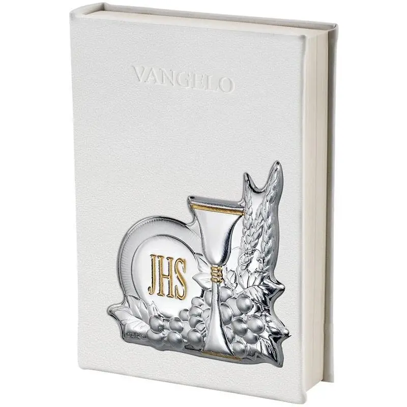 Bomboniera Vangelo In Pelle Con Calice - Atelier
