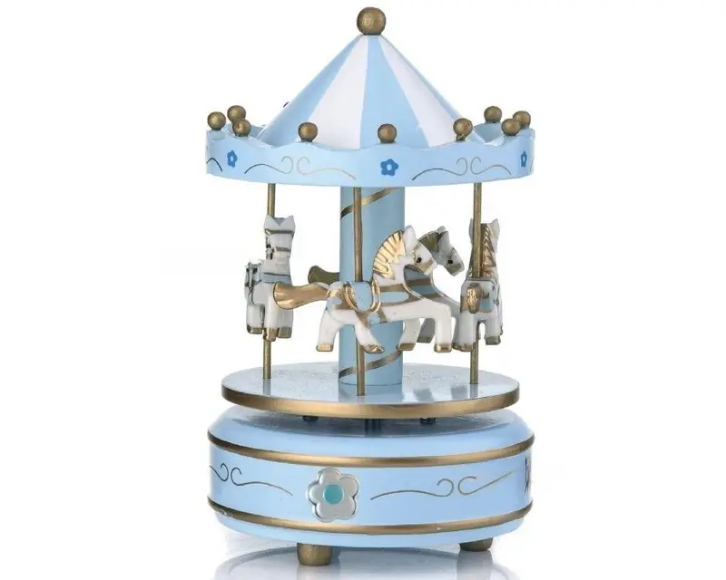 Giostrina Cavalli A Dondolo - Atelier - Legno