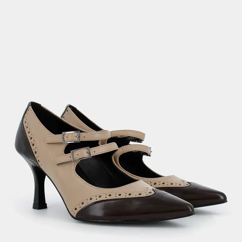 ATELIER PIETRINI Décolleté Donna Grigio 2506063 miniatura 2