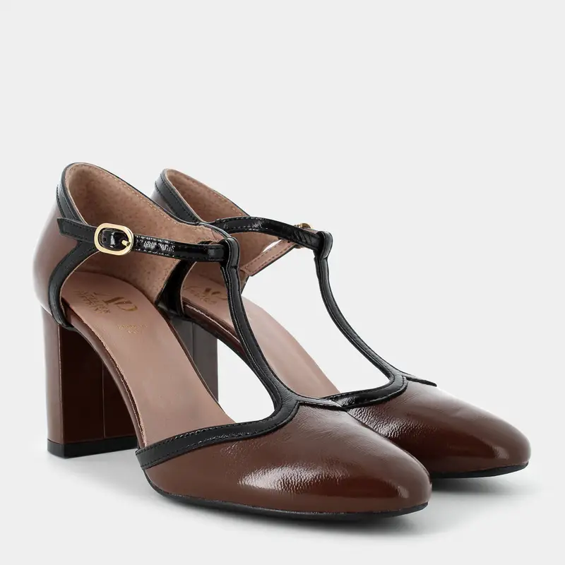 ATELIER PIETRINI Décolleté Donna Marrone 4082518 miniatura 2