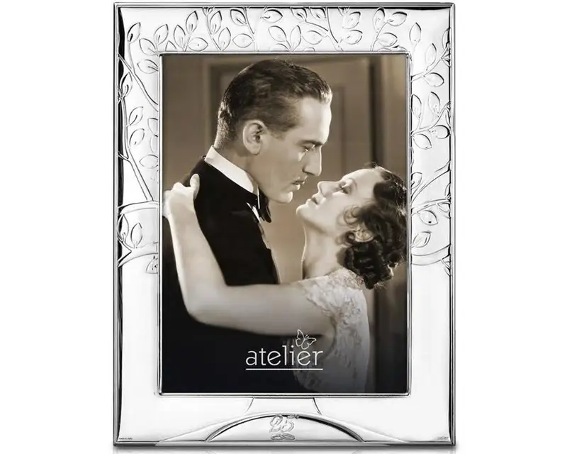 Portafoto Anniversario Argento Laminato - Atelier
