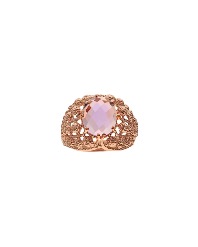 Anello Cenerentola Oro Rosa