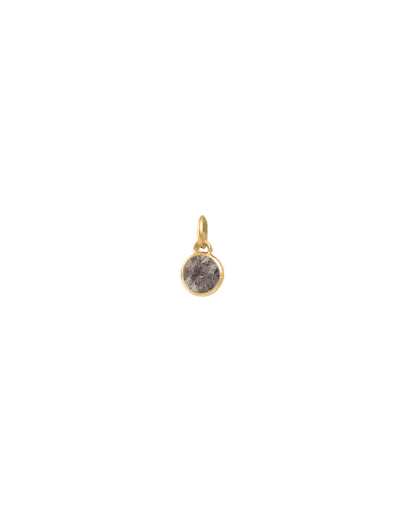 Charm Mantra Diamante Brown